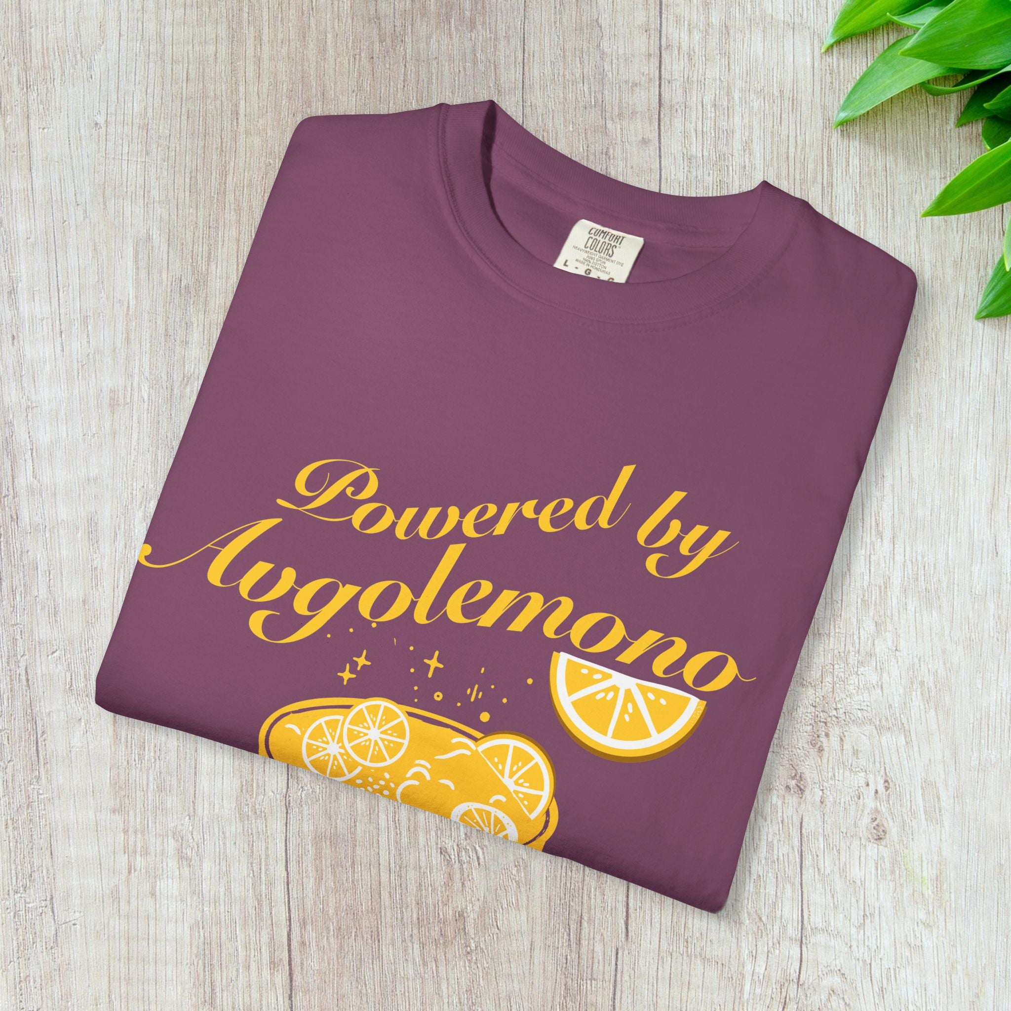 Avgolemono Greek Egg Lemon Soup Unisex T-shirt, Greek Cooking Cuisine Yiayia's Recipe Tee, Greek food T-shirt
