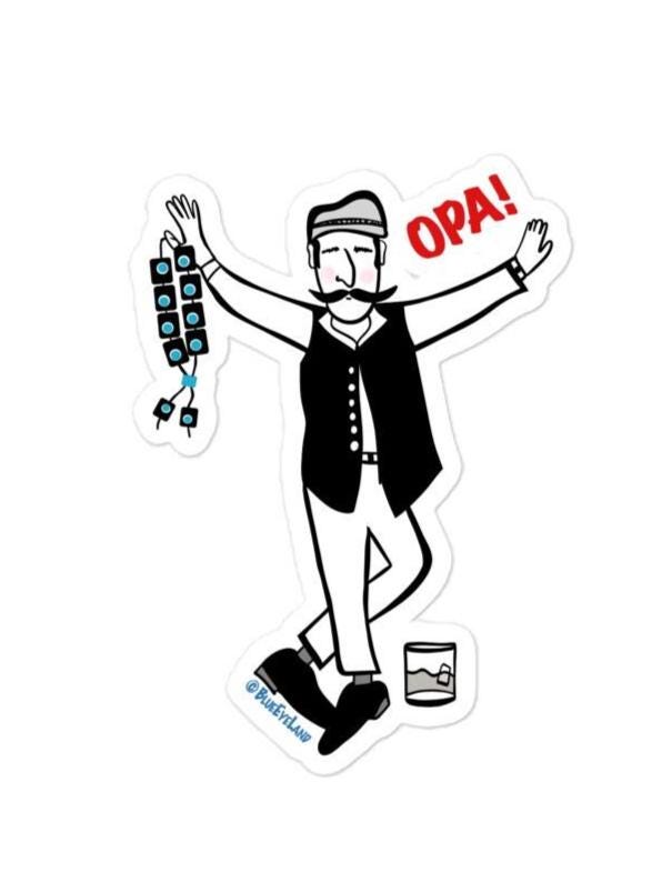 Greek Dancer, Opa Magnet