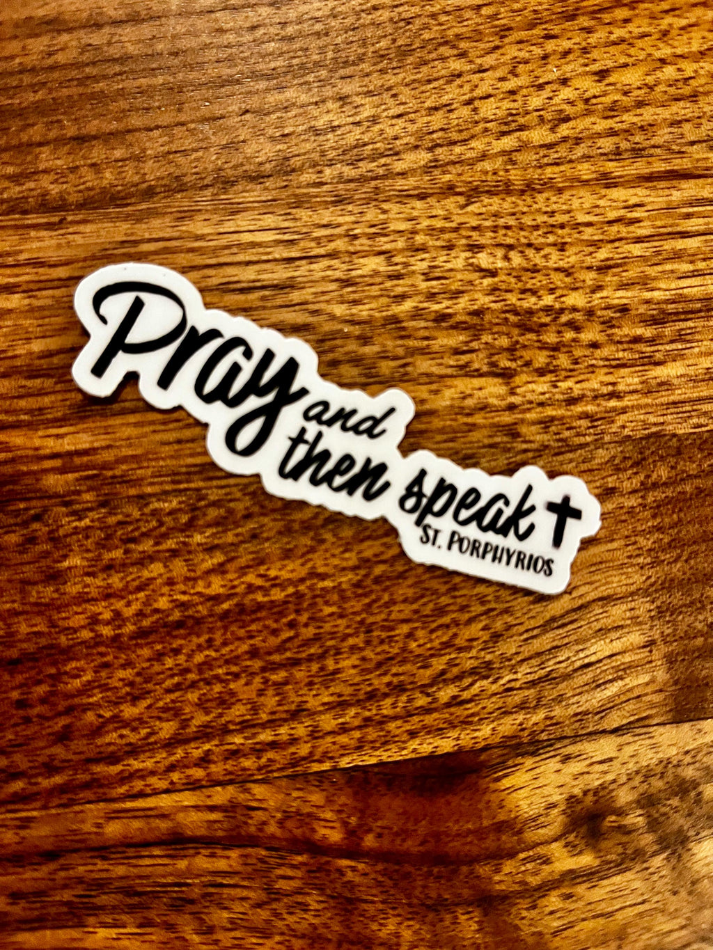 Inspirational Prayer Stickers: Faith Decor for Laptops, Journals