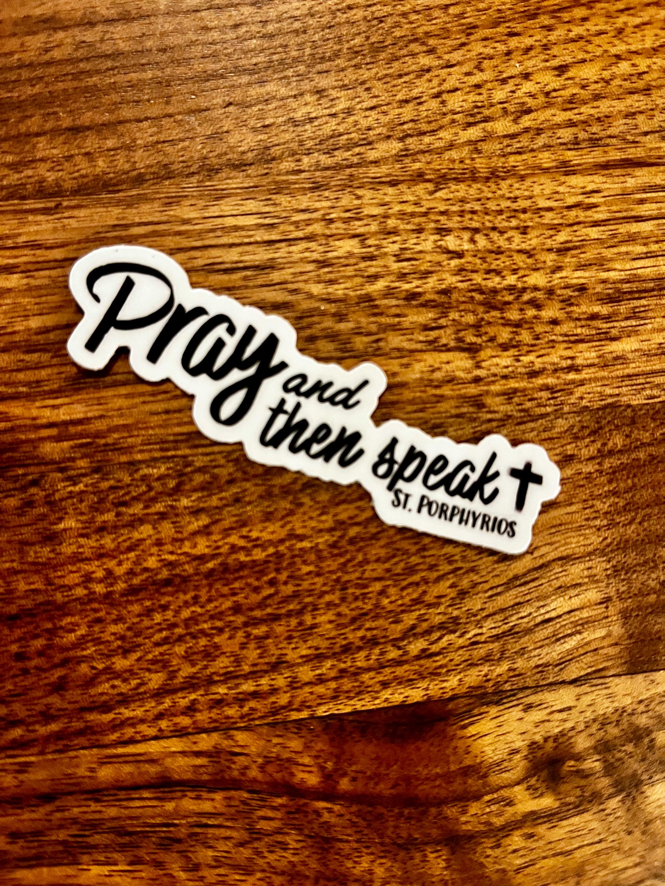 Inspirational Prayer Stickers: Faith Decor for Laptops, Journals