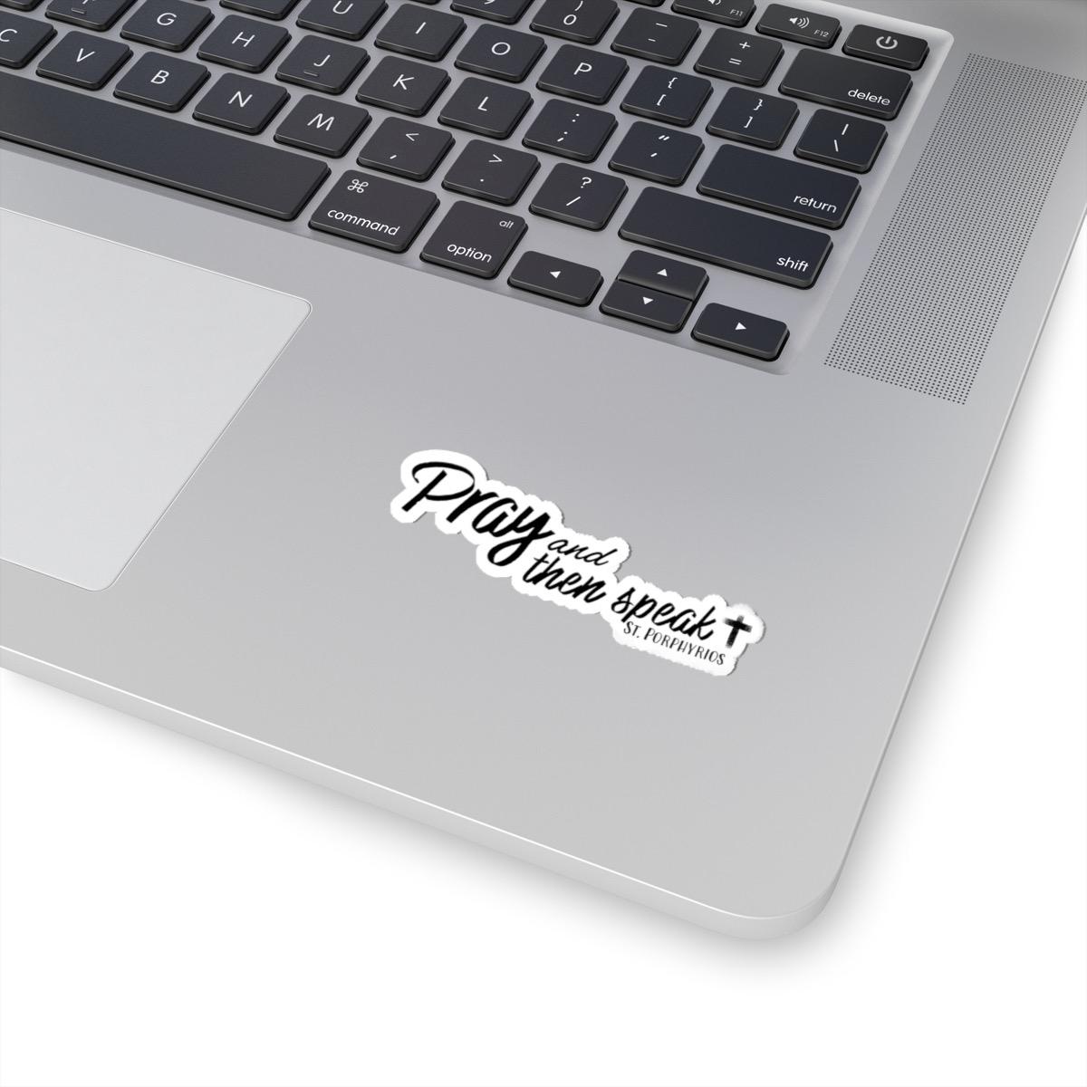 Inspirational Prayer Stickers: Faith Decor for Laptops, Journals