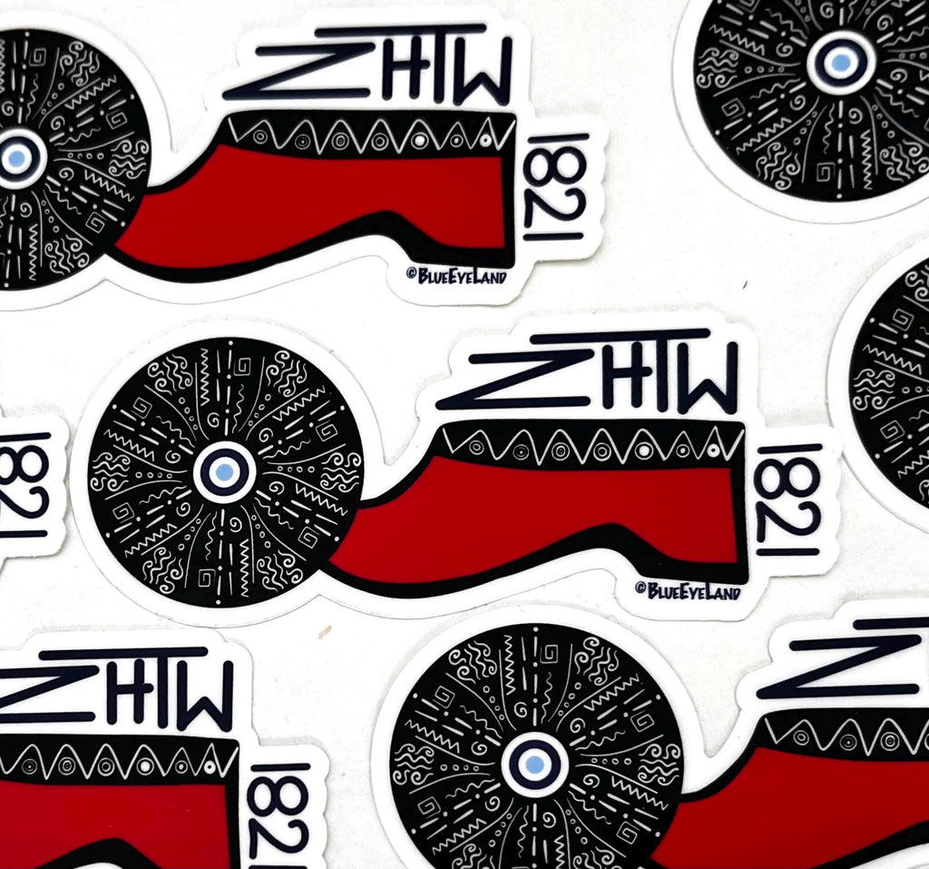 Greek Tsarouchi Sticker, Greek Independence Day 1821 Vinyl Decal