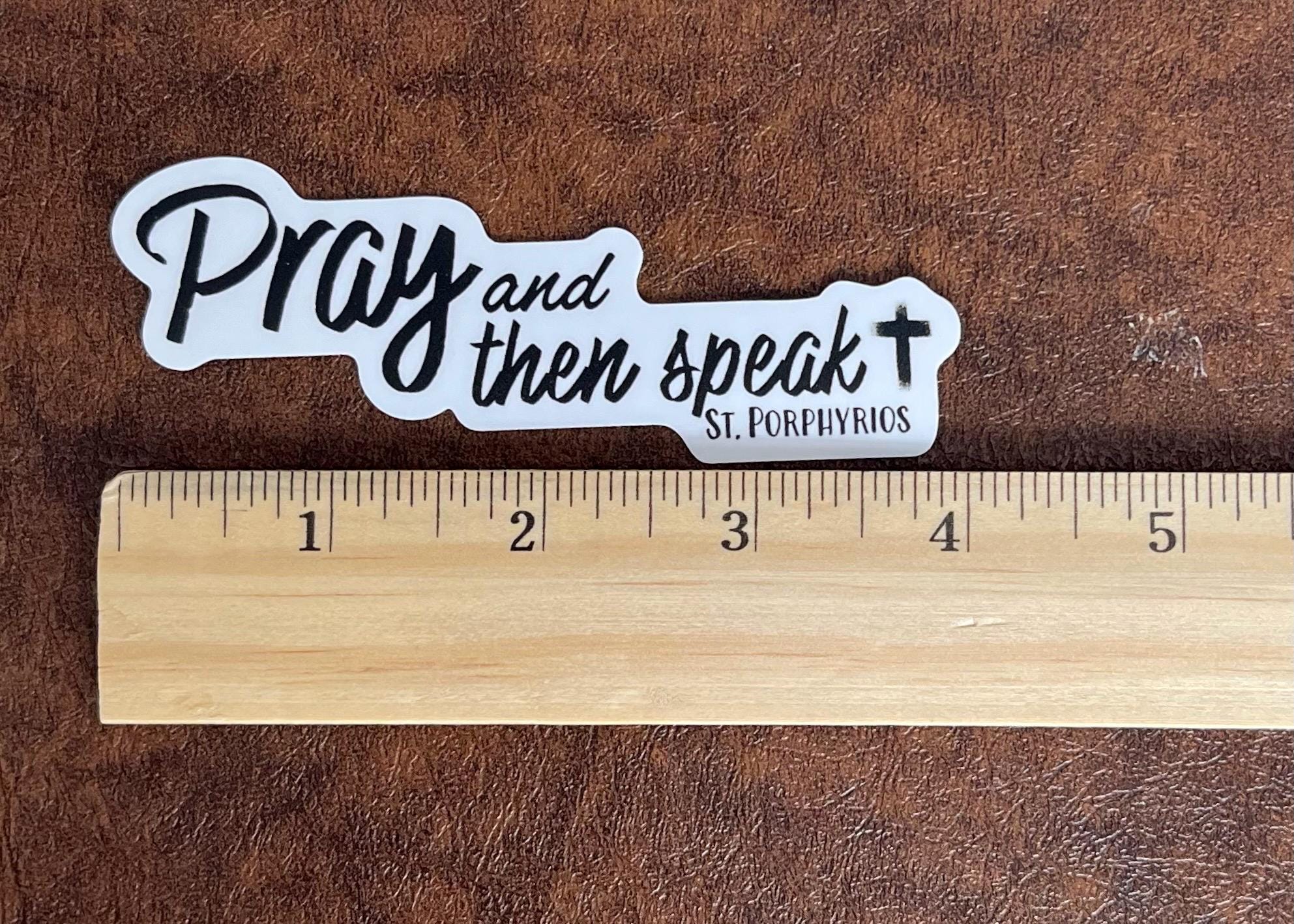Inspirational Prayer Stickers: Faith Decor for Laptops, Journals
